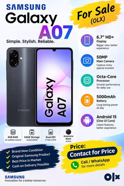 Samsung Mobile A07 5G