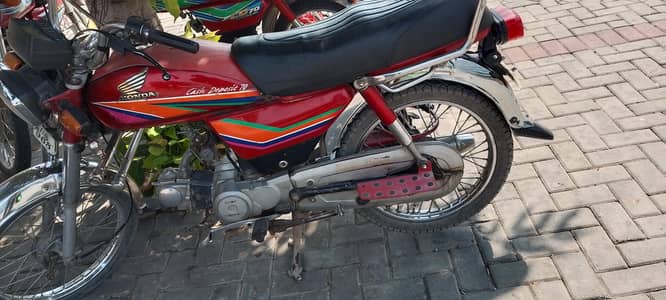 Honda cd 70  model 2012  full orignal