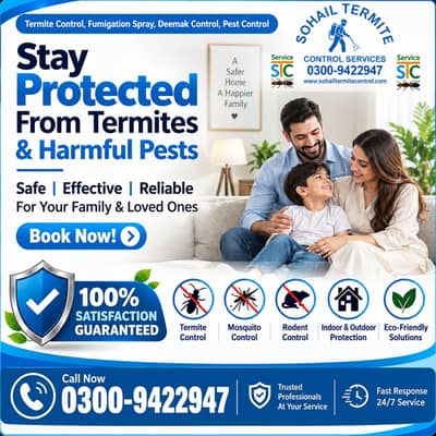 Pest Control, Fumigation Services ,Termite Control Deemak Control