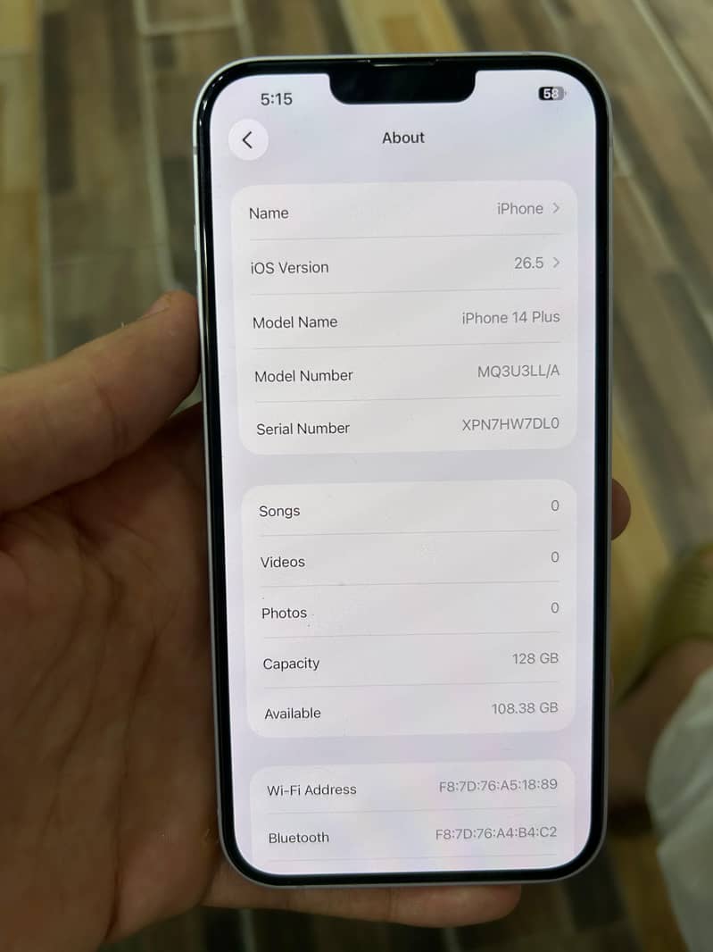 Apple iPhone 14 plus 0