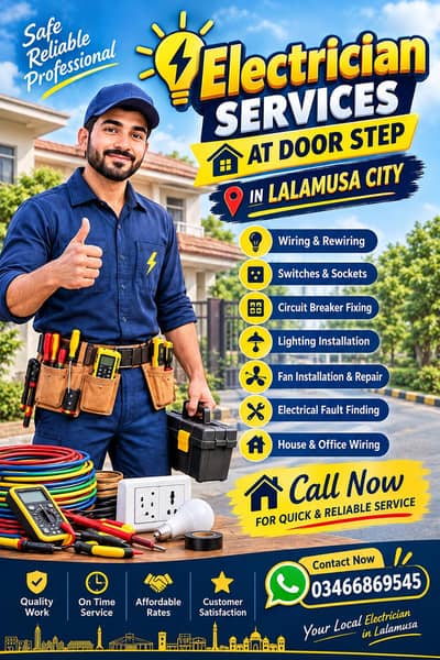 Electrician at Door Step