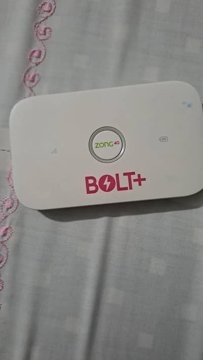 Zong 4G Bolt+ (Huawei) Portable Wi-Fi Device - 10/10 Condition