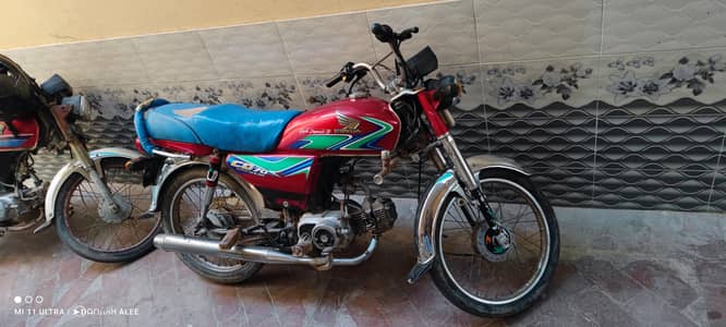 honda cd 70 cc 1st owner bike