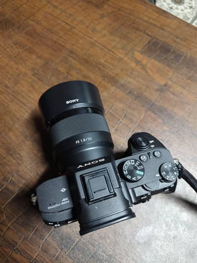 Sony a7 III with 50mm 1.8 Sony