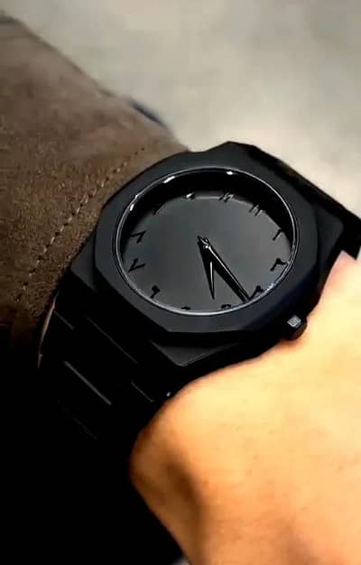Arabic watch black