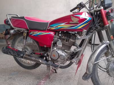 Honda 125 Swabi Register Condition Like New