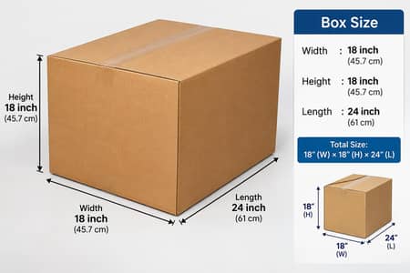 Premium Corrugated Carton Boxes | Packing & Moving Boxes