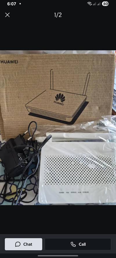 HUAWEI XPON WIFI ROUTER JUST 3 MONTH USED