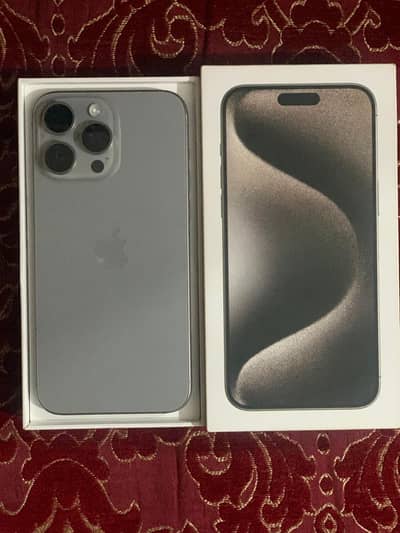 Apple iPhone 15 Pro Max official Pta Approved Exchange possible