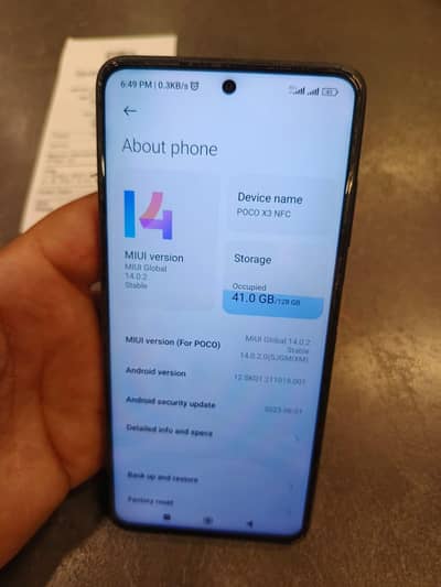 Xiaomi POCO X3 NFC