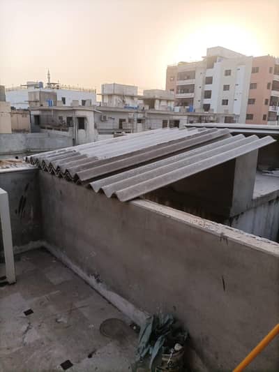 Cement sheet for shade's