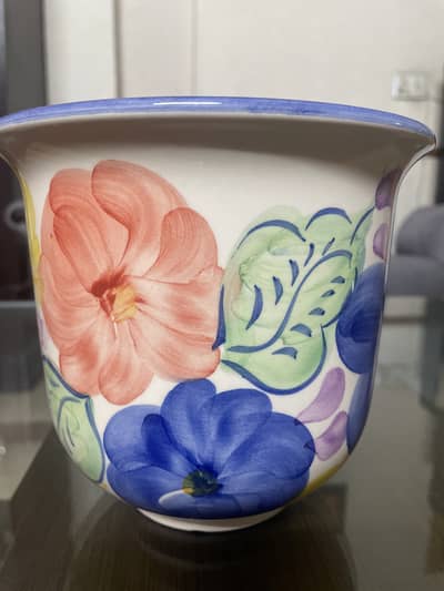 Painted vase