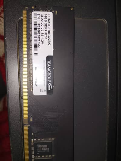 TeamGroup 16GB DDR4 3200MHz Desktop RAM | 16GB 3200 | New Condition