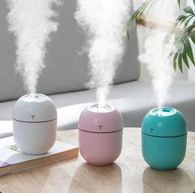 Multicolor Air Humidifier with Night Lamp for Home