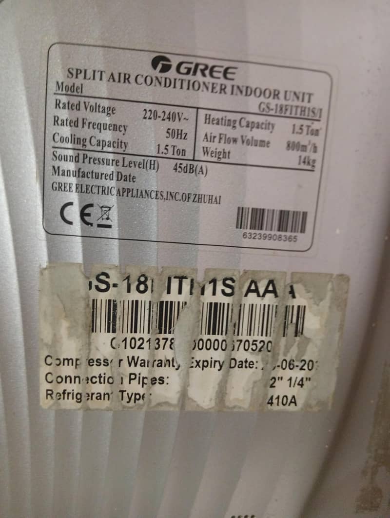 Gree 1.5 Inventer split 2