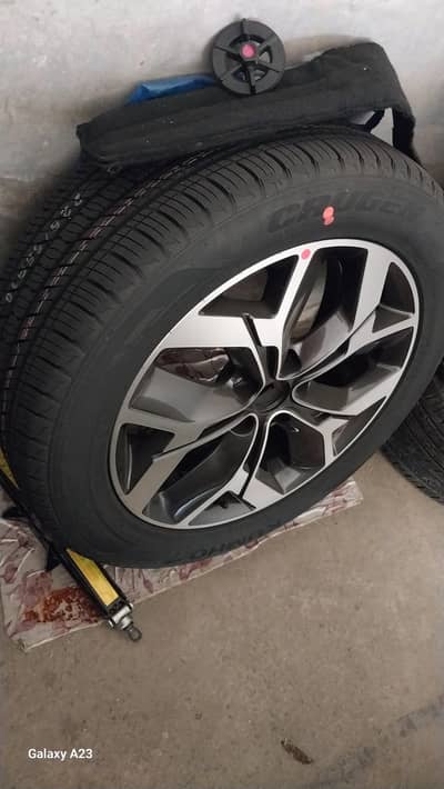 kia sportage brand new tyre and rim