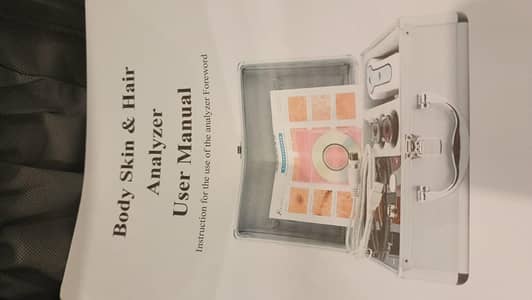 Body skin and hair Analyzer user manual