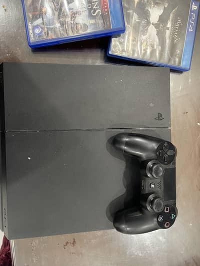 PS4 Console with Controller + 6 Games for Sale