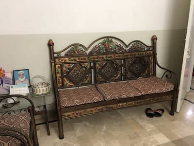 Sofa set with bed