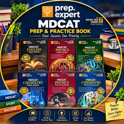 MDCAT Prep Expert 5th edition books - Complete Set
