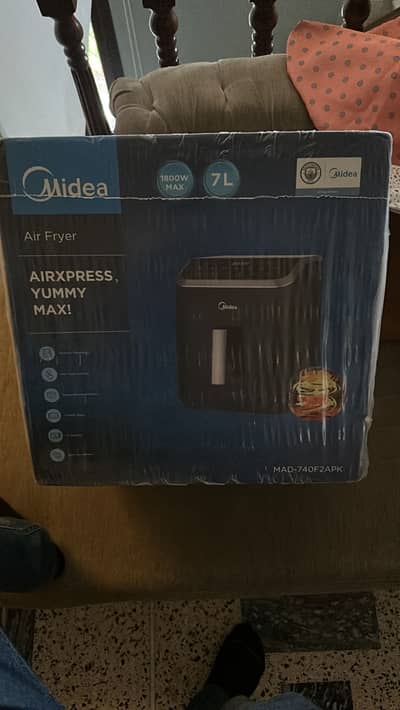 Midea air fyer 7liters full size