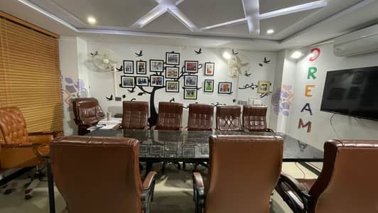 Set of 8 Executive High-Back Leather Chairs – Premium Brown