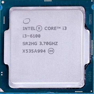 INTEL CORE I3 6100 6th GEN ONLY PROCESSOR