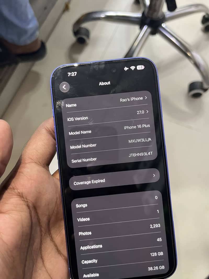 Apple iPhone 16 Plus 8