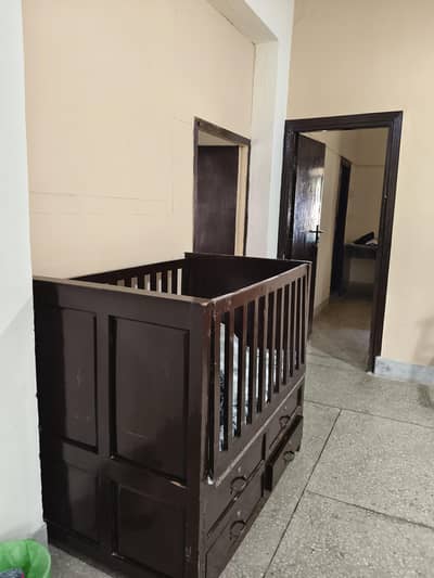 Baby Bed with Mattress