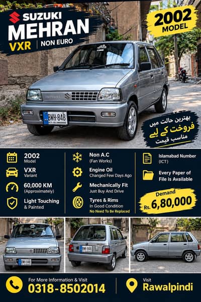Suzuki Mehran VXR 2002