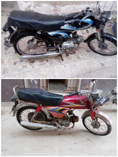 Two bike unique 2009 and Honda 2011