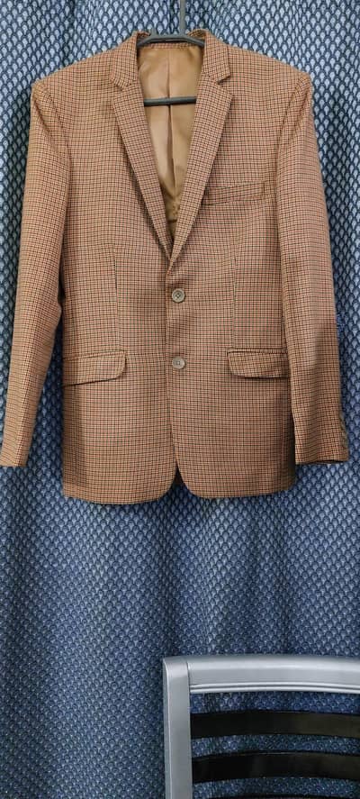 Check Casual Coat