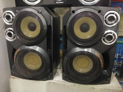 Panasonic woofer three way
