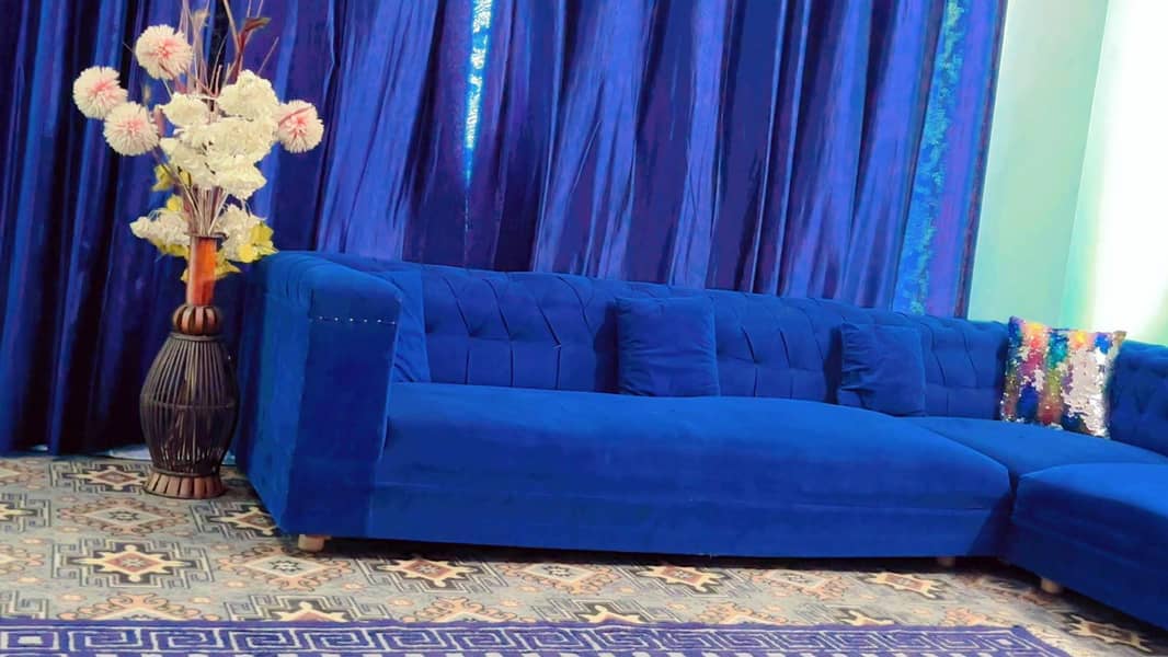 Full corner sofa set+long chairs+2sofa set 1