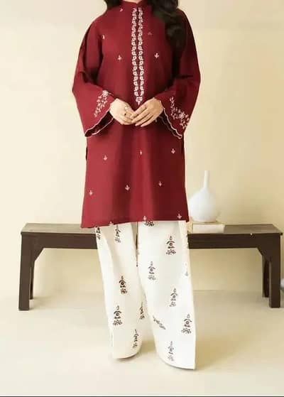 chiffon shirt cotton trouser