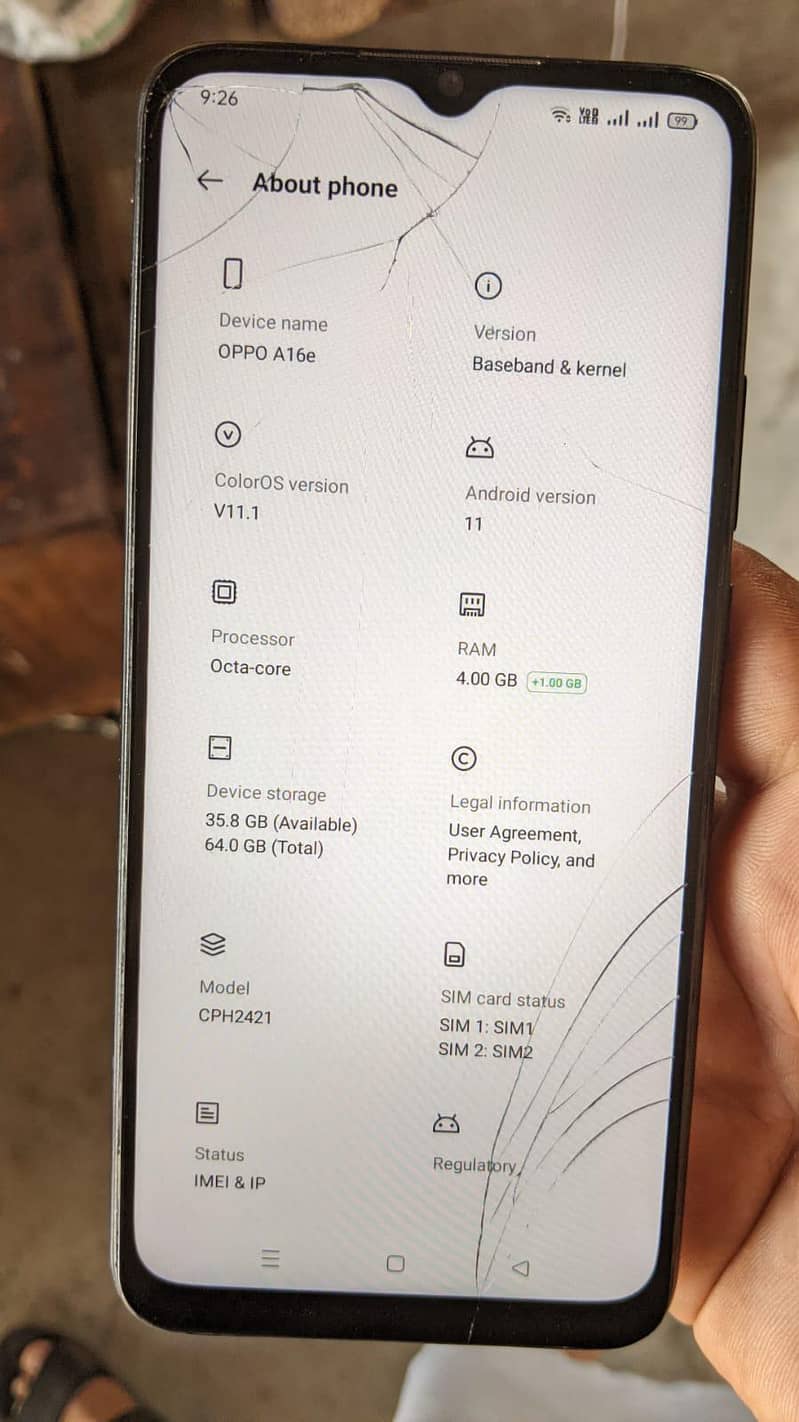 OPPO A16e 1