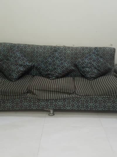 Used Sofa Set – 3 Seater + 2 Single Chairs