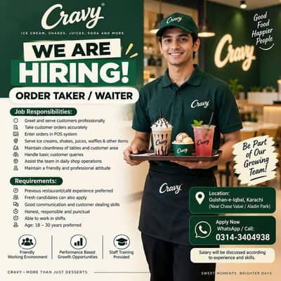 waiter/ordertaker