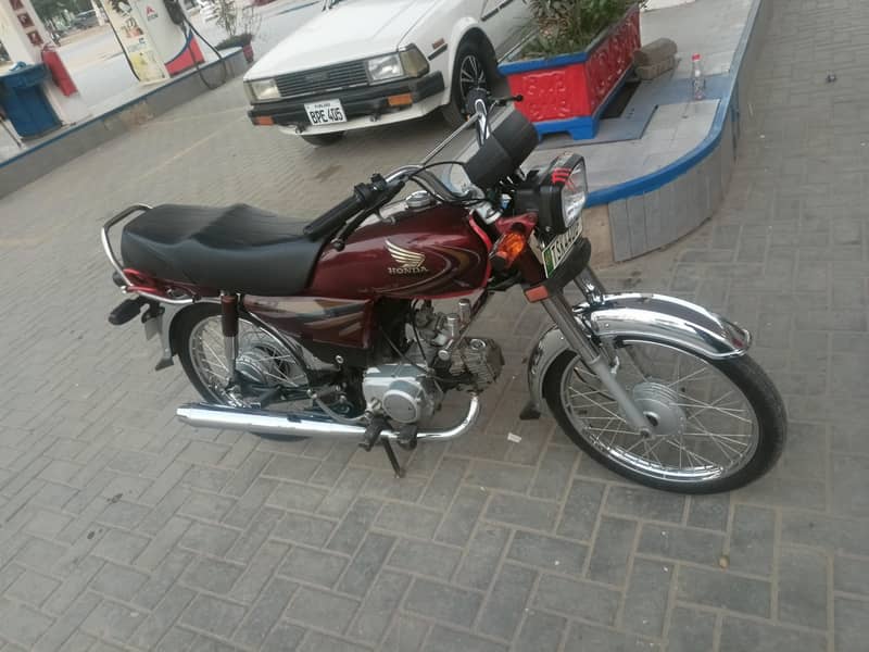 Honda cd70 5
