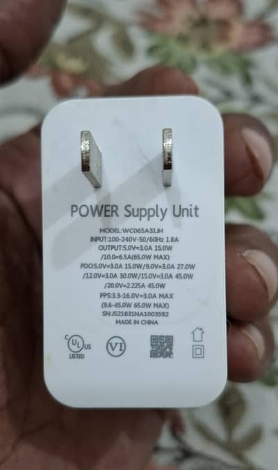 one plus orignal 65watts charger