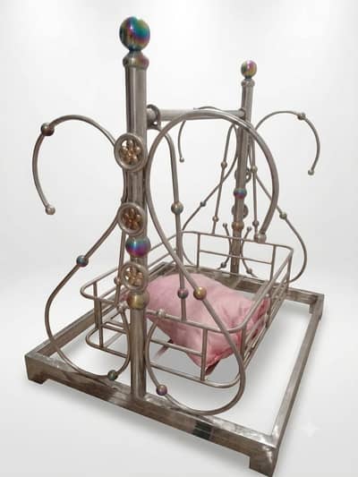 Heavy duty stainless steel baby khula/ swing