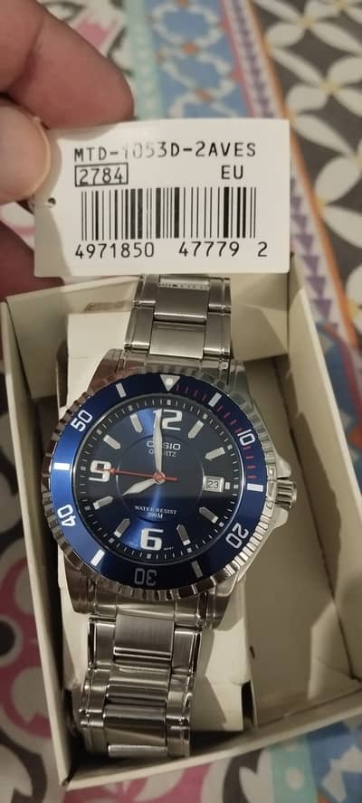 Brand New Casio Men's Watch MTD-1053D-2AVES