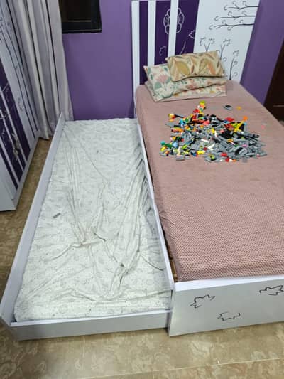 Kids Double Bed with Mattress For Sale