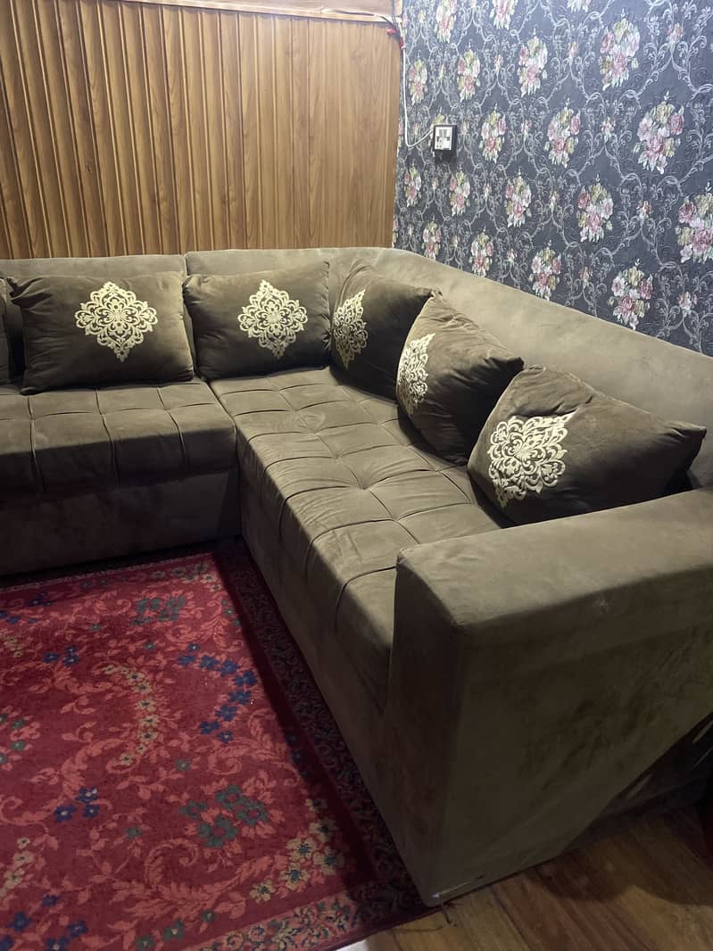 L shape sofa 1