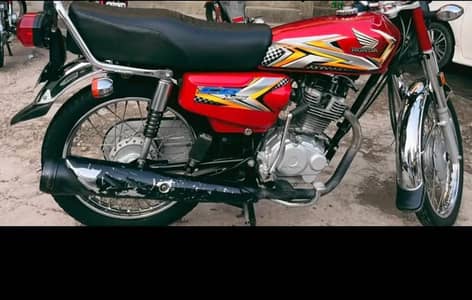 Honda 125 Red 2025