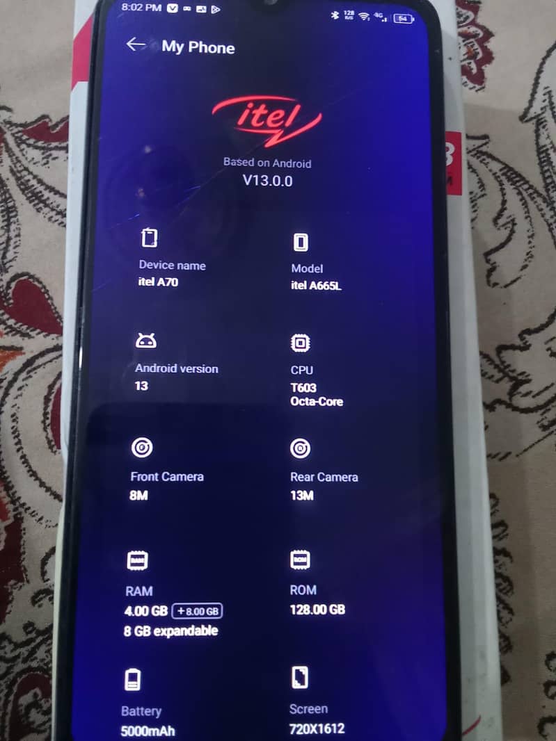 Itel A70 2