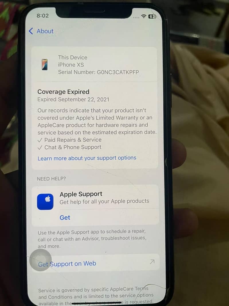 Apple iPhone XS 5