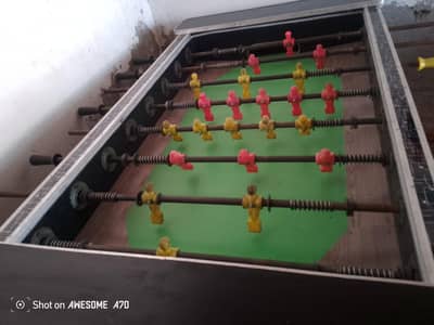 arcade game and football game