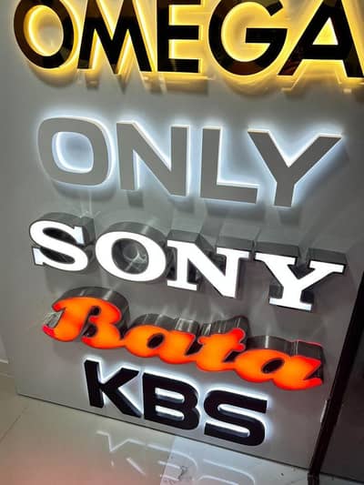 3D,Signage, LED,Signboard,Alphabet,Neon,Sign,Shop, Branding,Vinyl