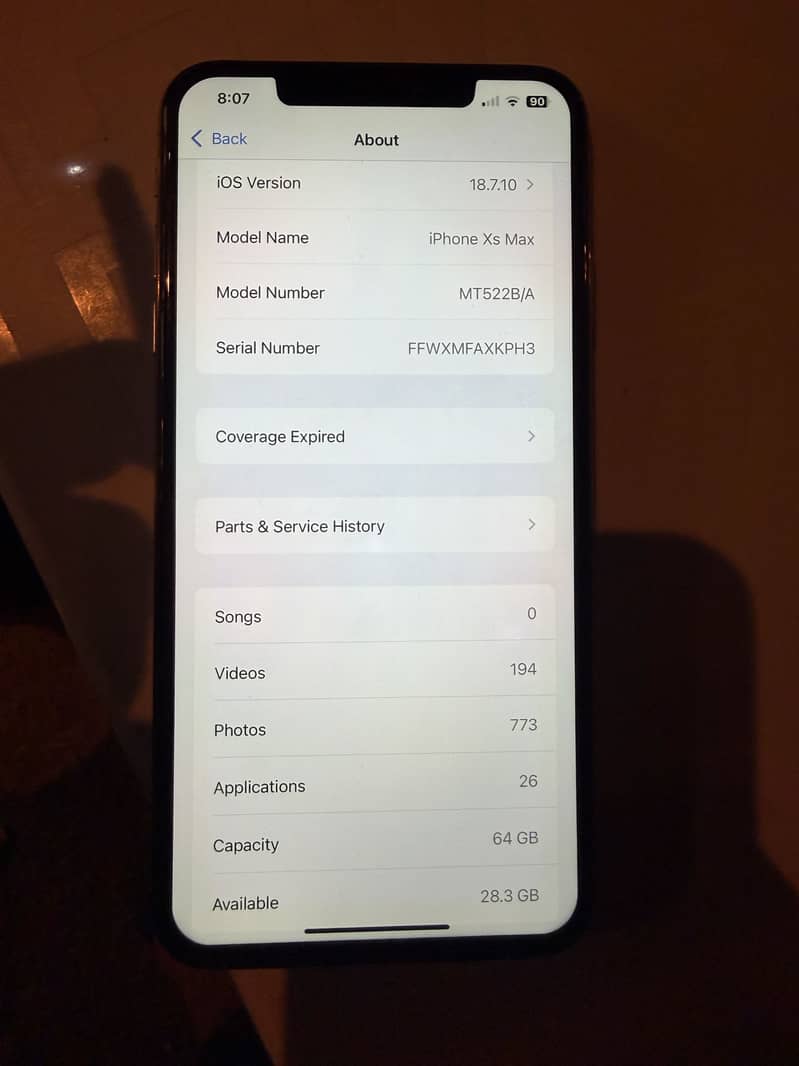 Apple iPhone XS Max 1